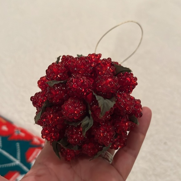 Christmas Decor Stocking and Set of 2 Tree Ornaments - Picture 2 of 9